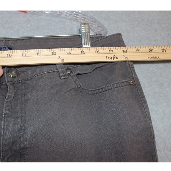 Bandolino "Samantha" Jeans Size 18 Gray Straight Leg - Picture 3 of 7